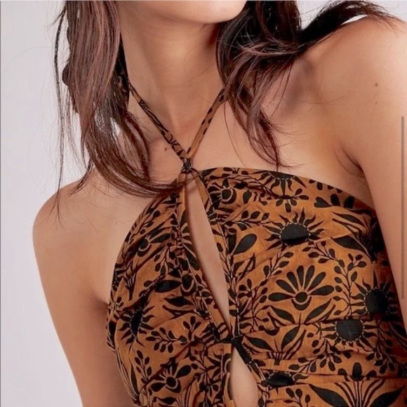 NWOT Free People DandelionHalter Top Sz M. - Picture 4 of 12